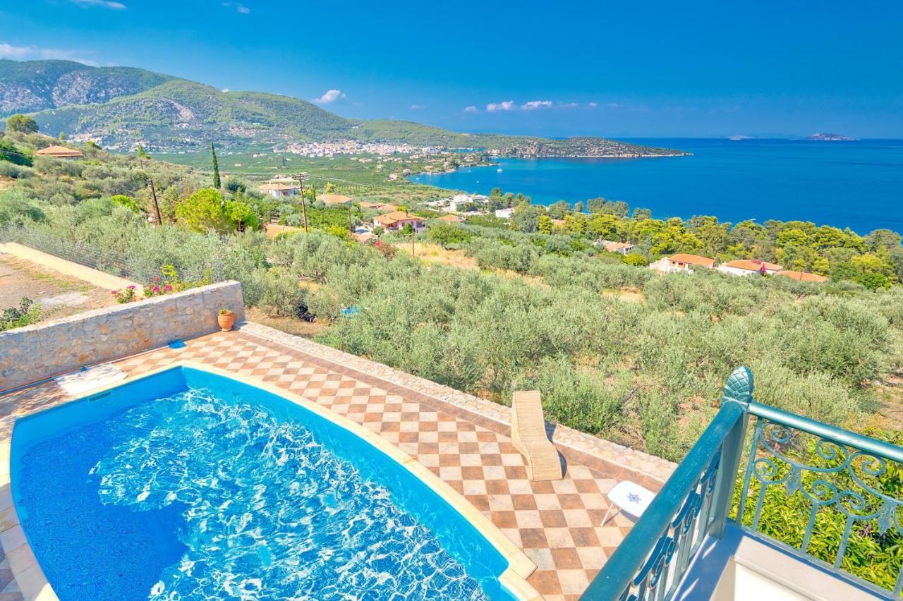 Villa Bamour With Paradise View Epidaurus المظهر الخارجي الصورة