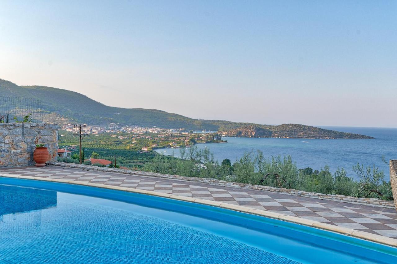 Villa Bamour With Paradise View Epidaurus المظهر الخارجي الصورة