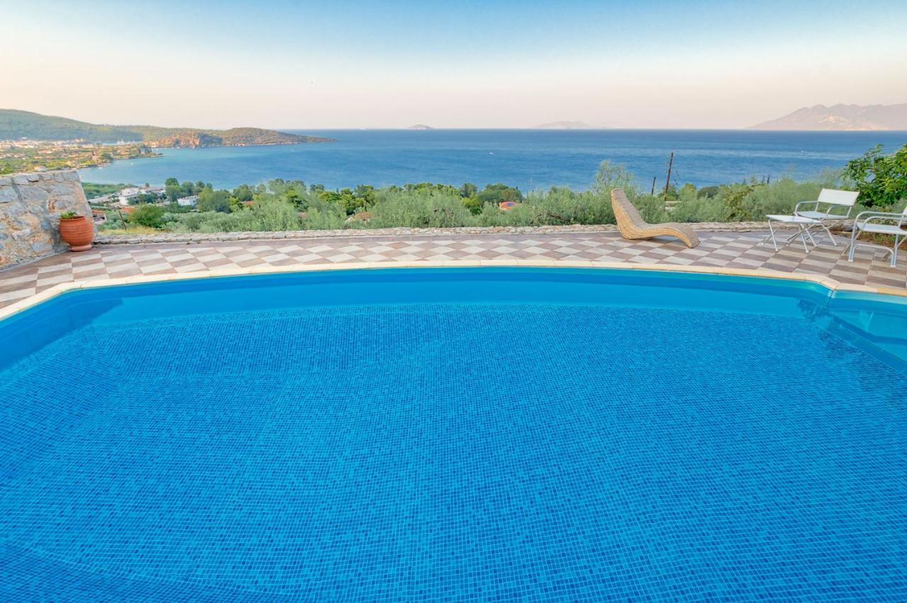 Villa Bamour With Paradise View Epidaurus المظهر الخارجي الصورة